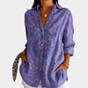 Lightweight and Colorful Blouse with Print