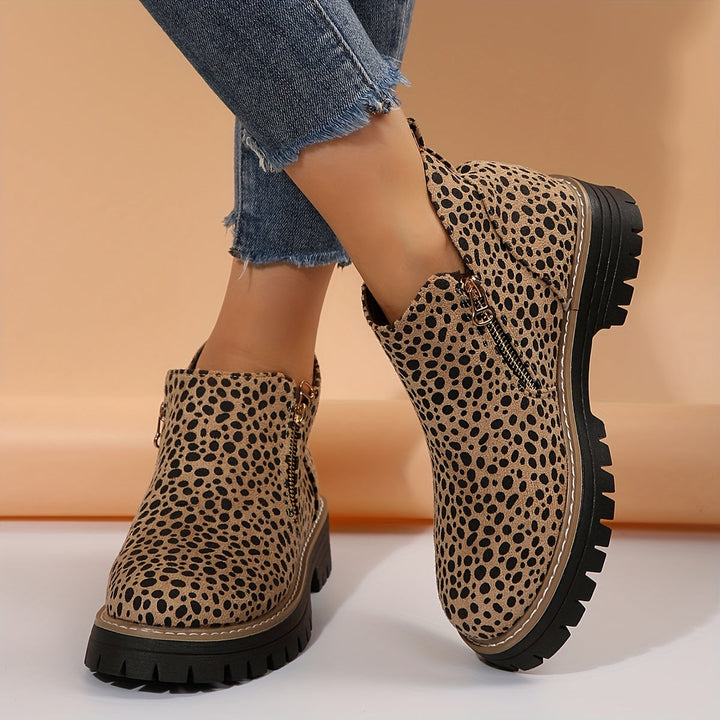 Celine | Zip Ankle Boots