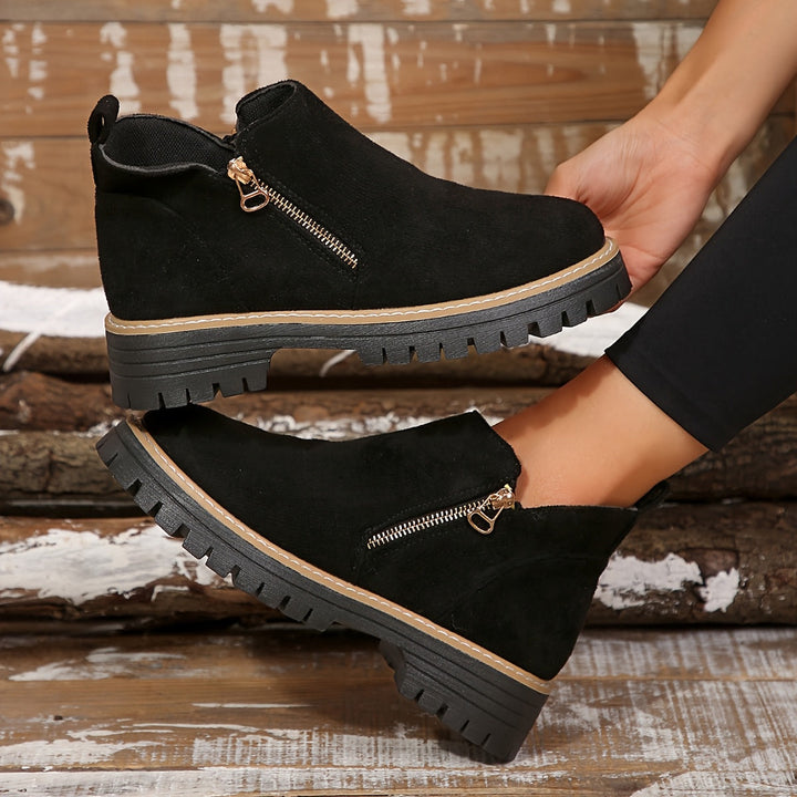 Celine | Zip Ankle Boots