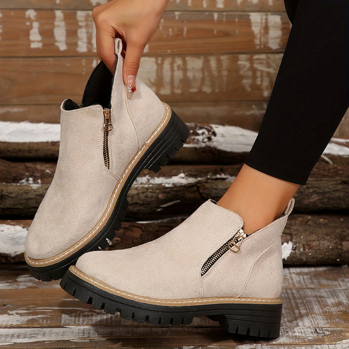 Celine | Zip Ankle Boots