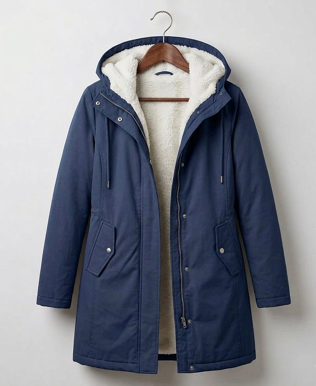 Audrey | Cozy Hooded Water-Resistant Coat