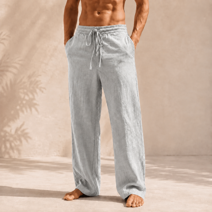 Mason | Men’s Linen Drawstring Pants