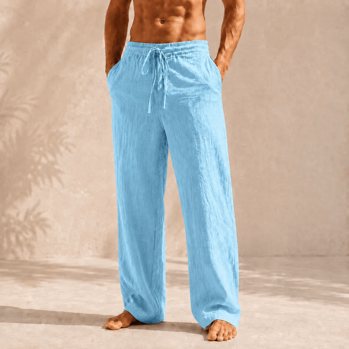Mason | Men’s Linen Drawstring Pants
