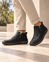 Nolan | Comfortable Zip-Up Shoes
