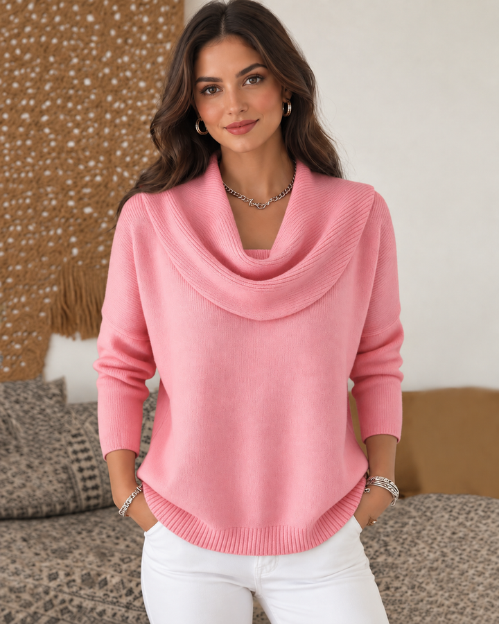 Sylvie | Cowl-Neck Sweater