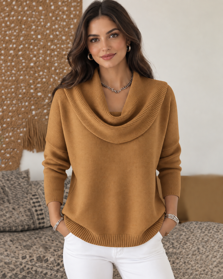 Sylvie | Cowl-Neck Sweater
