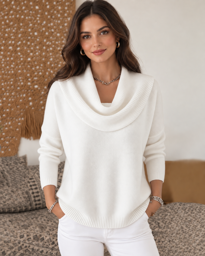 Sylvie | Cowl-Neck Sweater