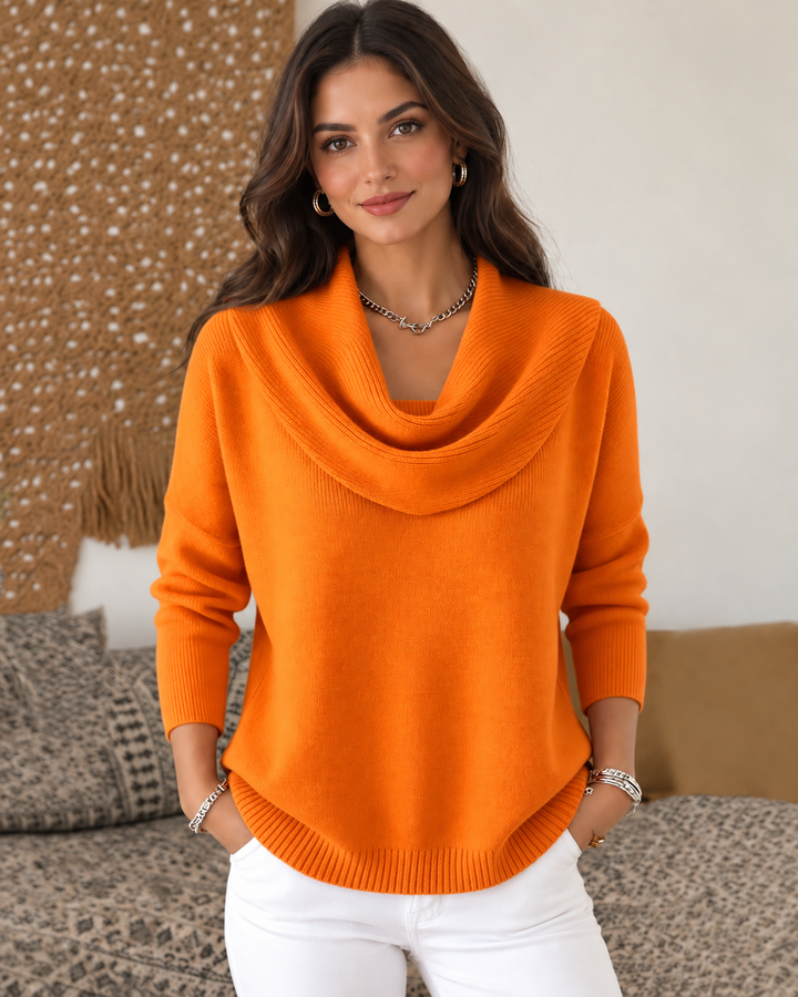 Sylvie | Cowl-Neck Sweater