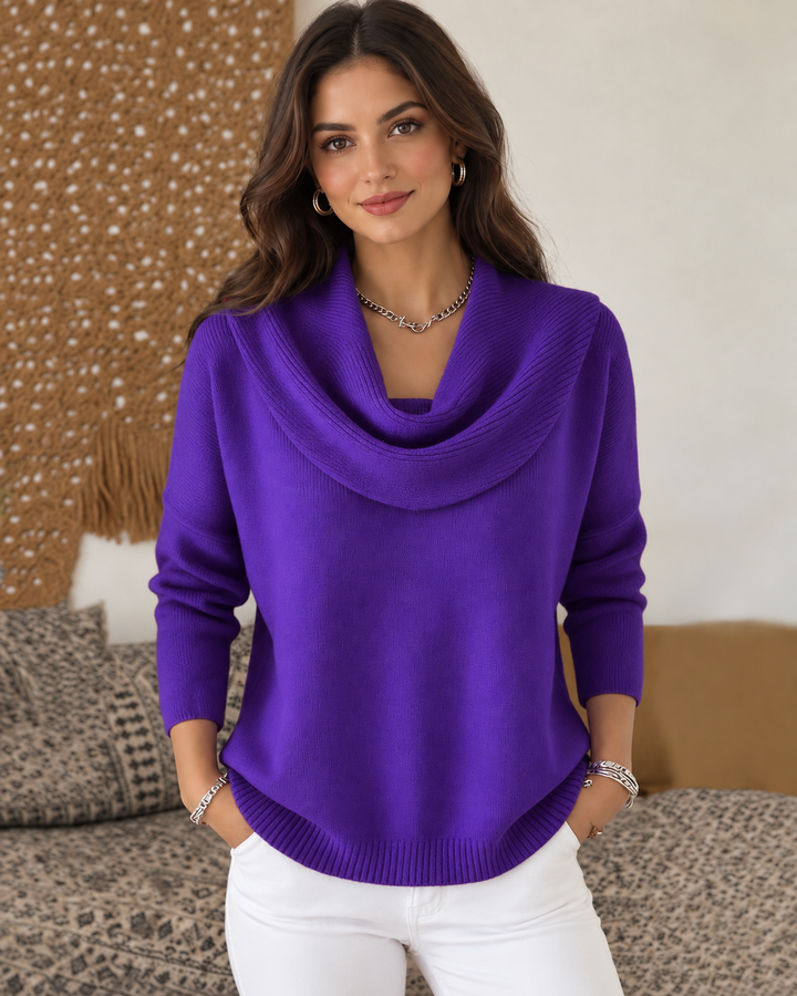 Sylvie | Cowl-Neck Sweater