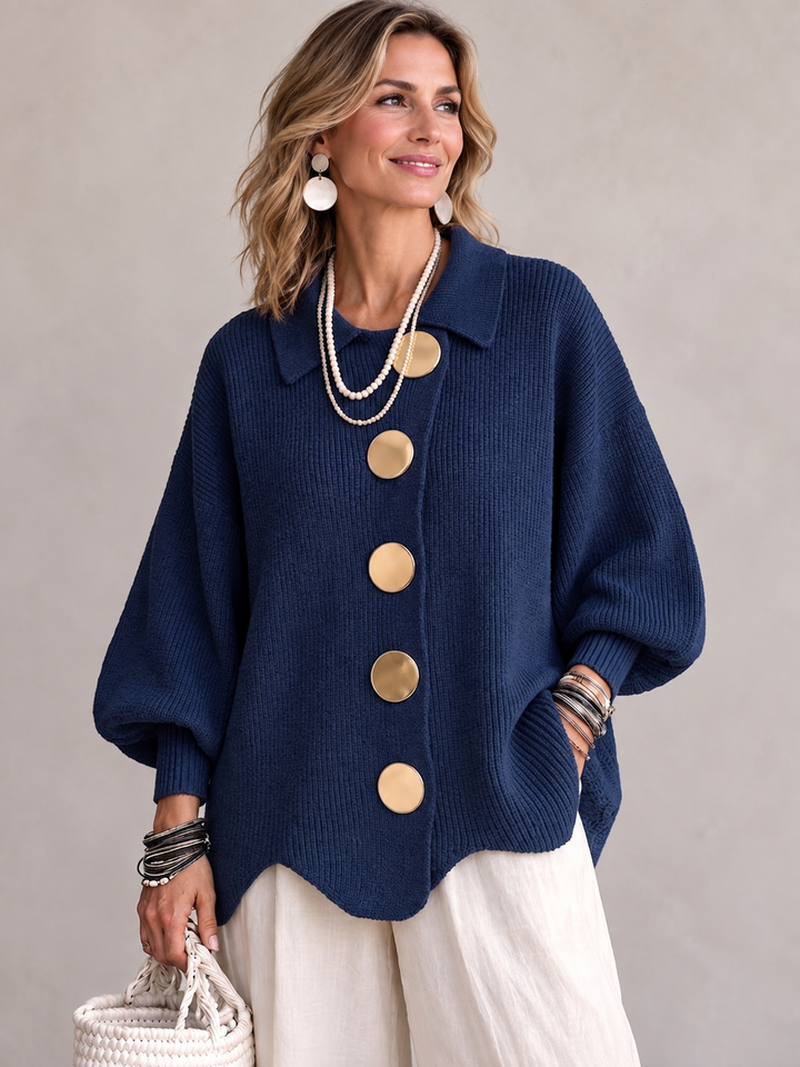 Greta | Chunky Knit Cardigan