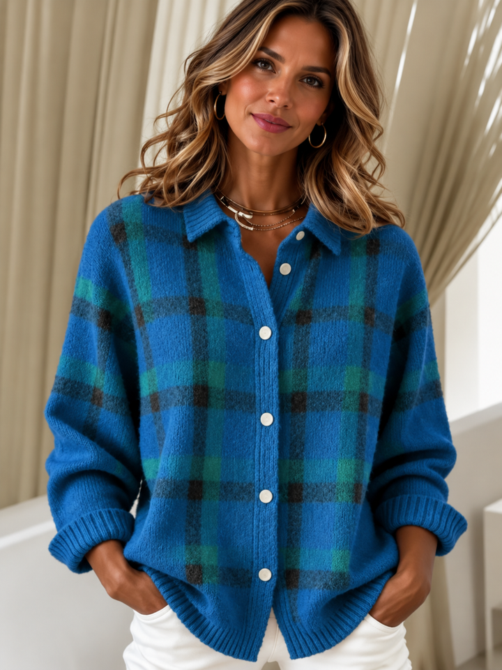 Talia | Patterned Knit Cardigan