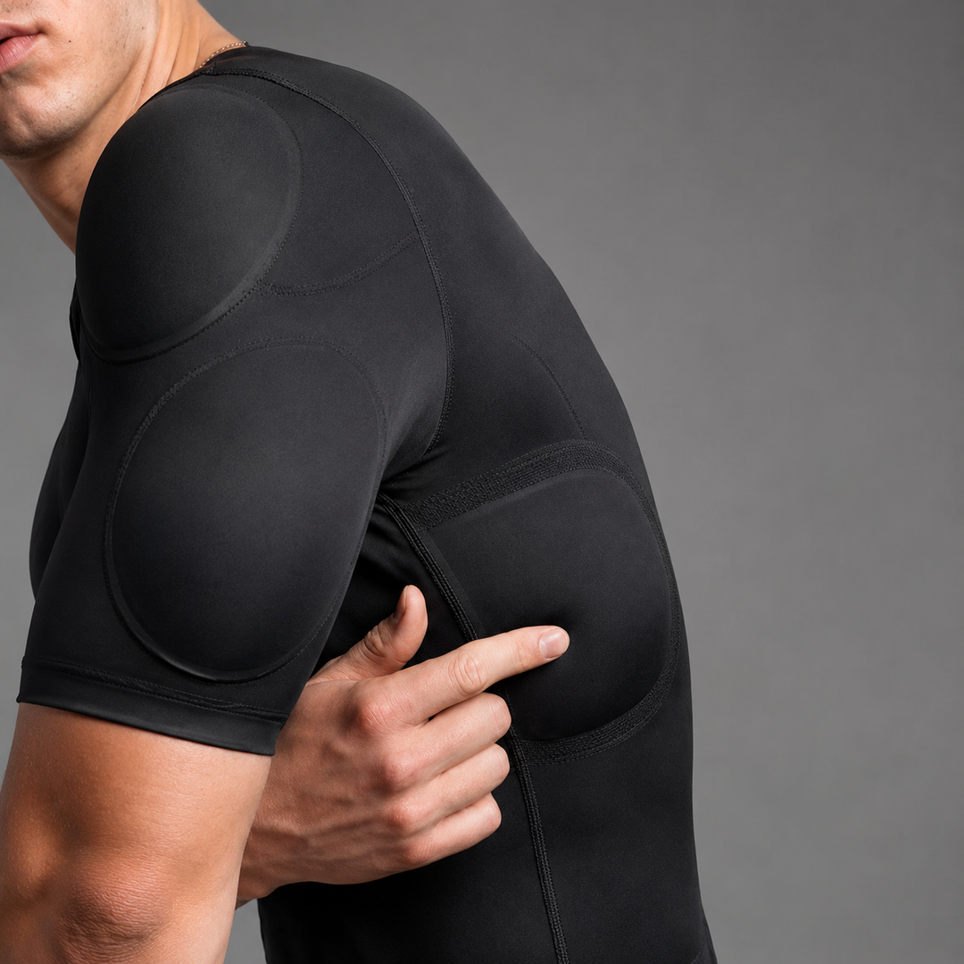Ethan | Padded Compression Shaping Undershirt