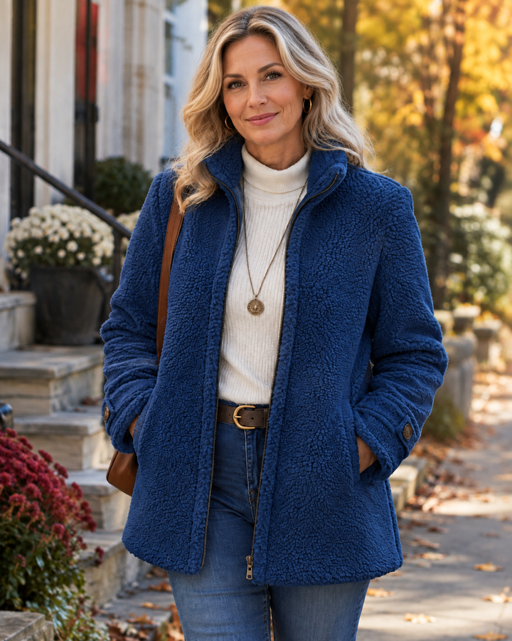 Delilah | Cozy Stand Collar Jacket