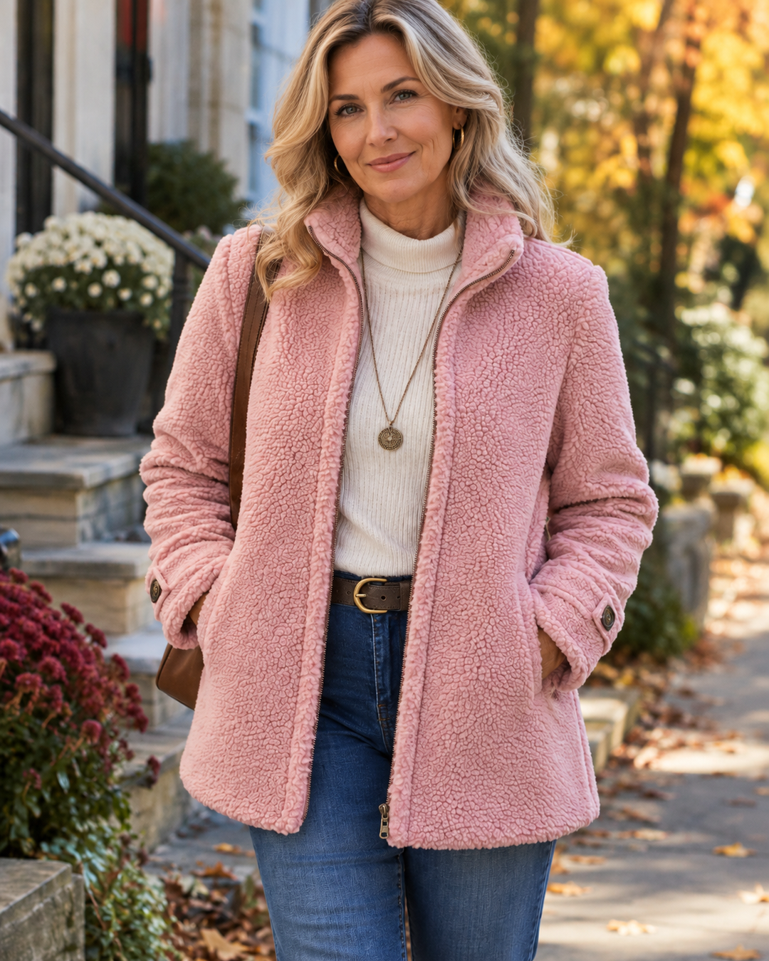 Delilah | Cozy Stand Collar Jacket