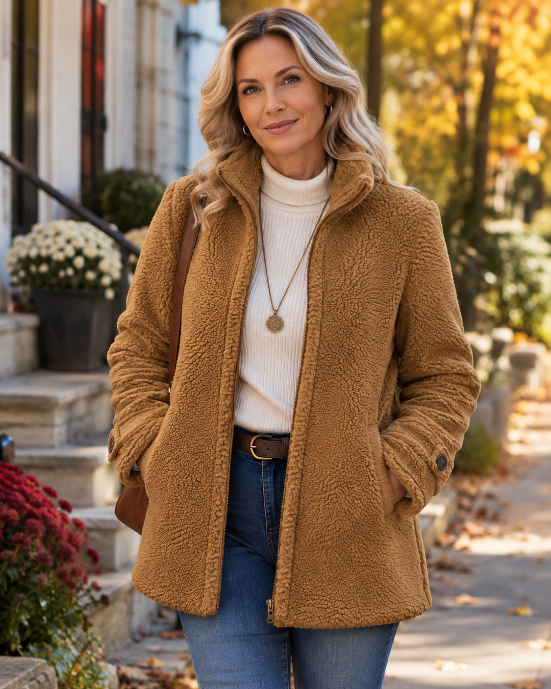 Delilah | Cozy Stand Collar Jacket