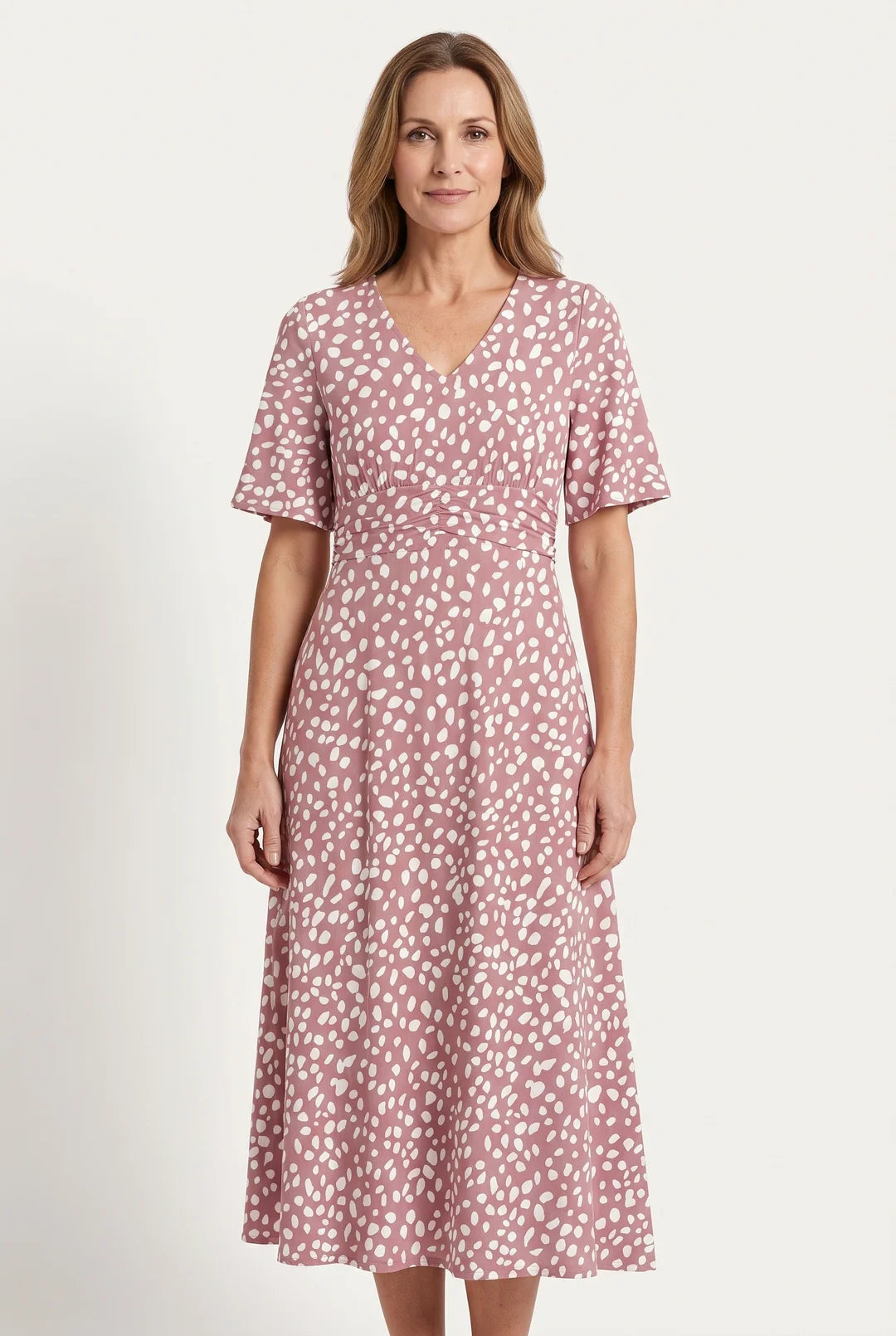Hailey | Tummy-Covering Midi Dress