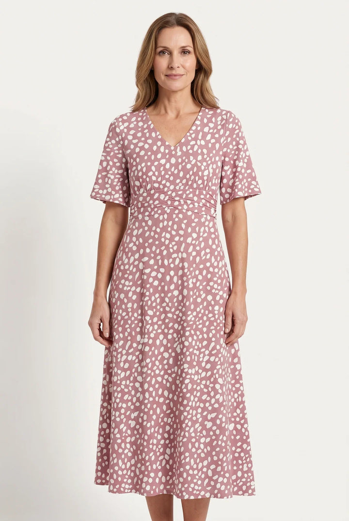 Hailey | Tummy-Covering Midi Dress