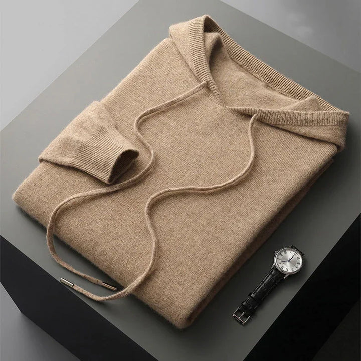 Grant | Refined Hooded Knit Sweater