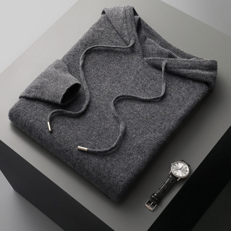 Grant | Refined Hooded Knit Sweater