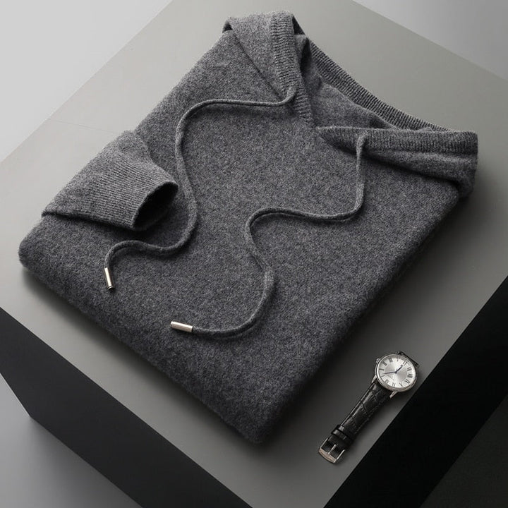Grant | Refined Hooded Knit Sweater