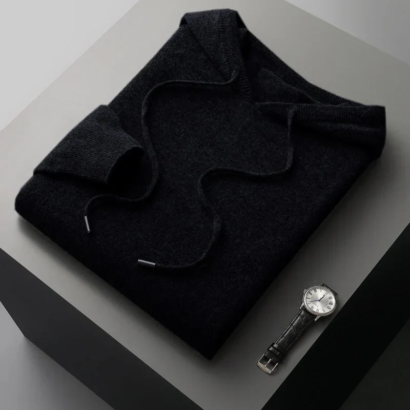 Grant | Refined Hooded Knit Sweater