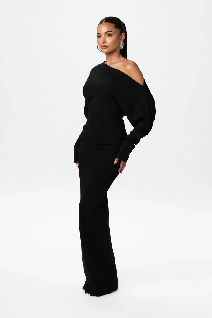 Tessa | Luxe Off-Shoulder Dress