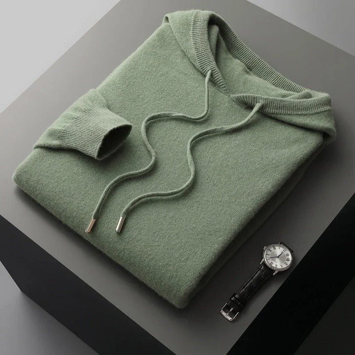 Grant | Refined Hooded Knit Sweater