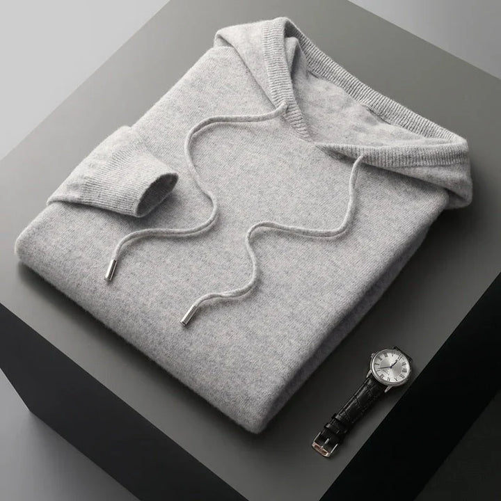 Grant | Refined Hooded Knit Sweater