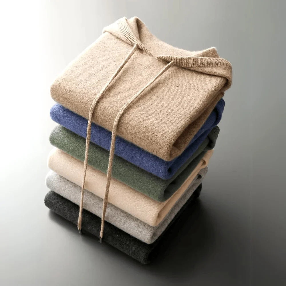 Grant | Refined Hooded Knit Sweater