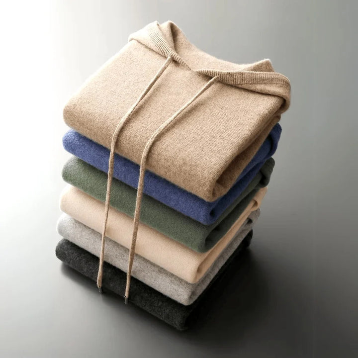 Grant | Refined Hooded Knit Sweater