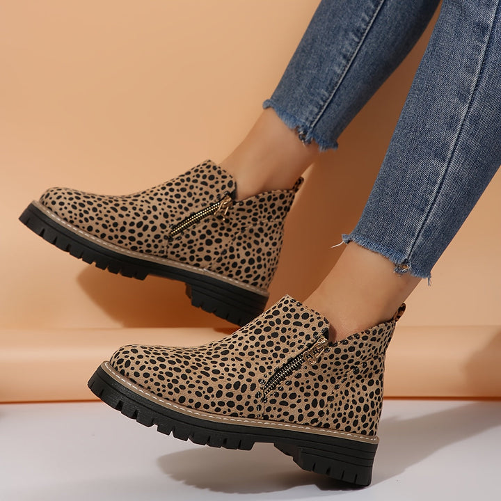 Celine | Zip Ankle Boots
