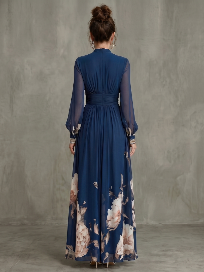 Seraphina | Floral Hem Maxi Dress