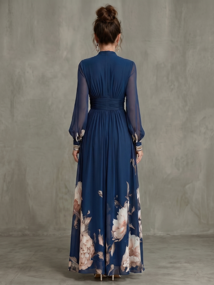 Seraphina | Floral Hem Maxi Dress